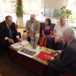 Gradonačelnik Ivan Novosel i generalni direktor „Mesoprometa“ Hilmija Franca.