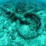 Odneseno sidro galijuna foto Dragan Gačević