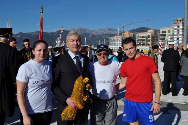 Maratonac Belan i gradonačelnik Tivta