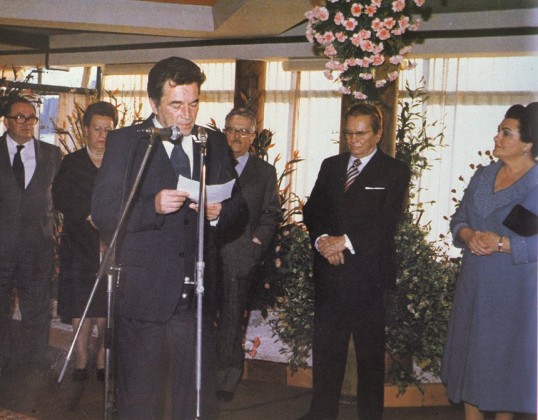 Otvaranje izložbe cvijeća 1977. godine