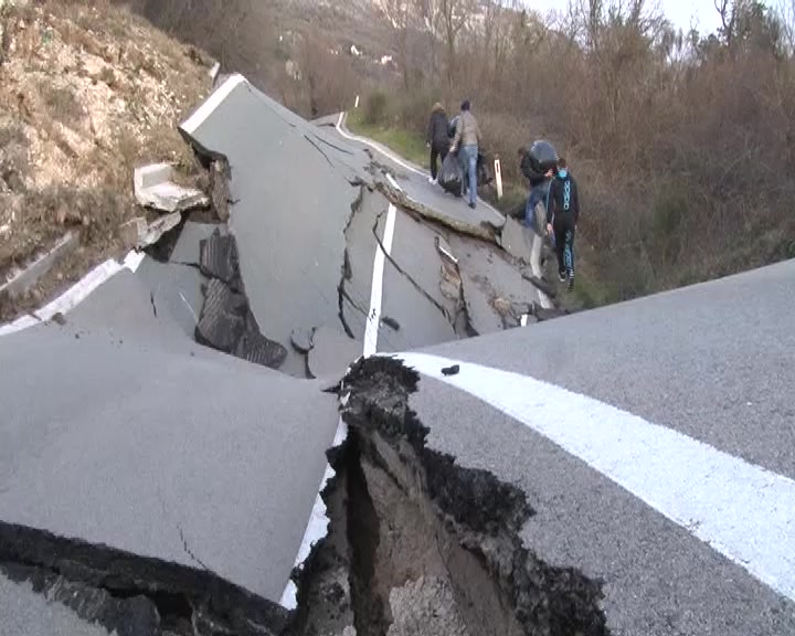 Budva – klizište Markovići novi kadrovi