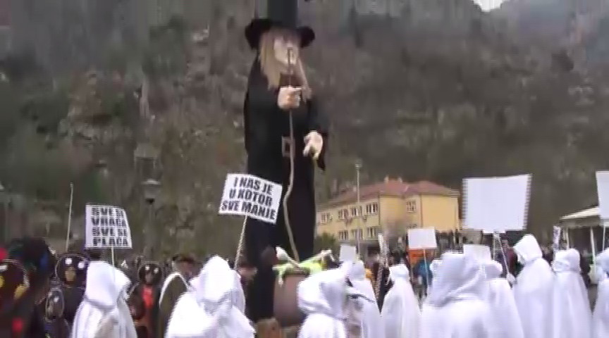 Kotorski karneval 2015. – Spalili Štrigonu…