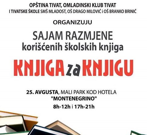 Tivat – Sajam razmjene knjiga