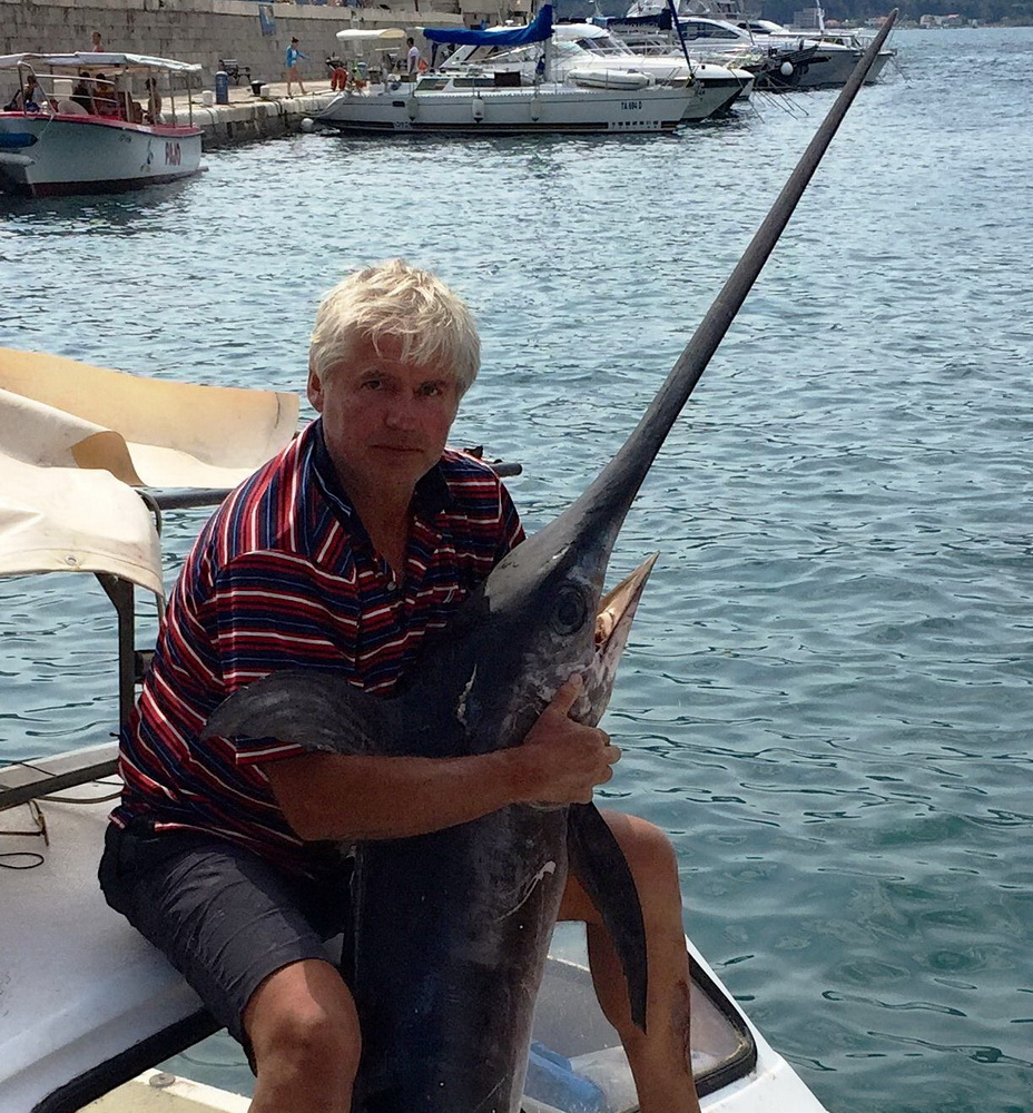 Uhvatio sabljarku tešku 50 kilograma