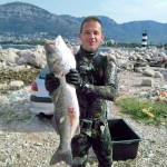 Prvo mjesto septembar – Rudolf Marčić – brancin 7.5kg