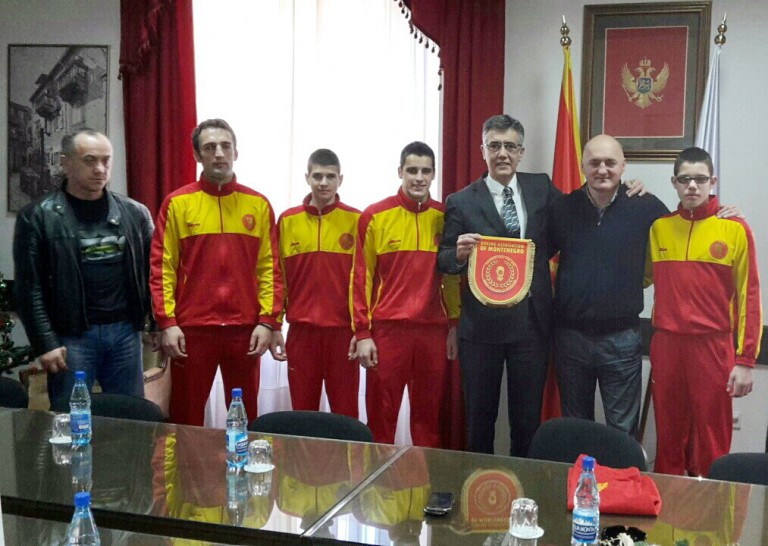 Kotor – prijem za predstavnike Bokserskog saveza Crne Gore