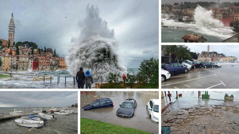 Sjeverni Jadran pogodila razorna ciklonalna plima i zapadni vjetar