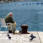 Ribar pred jugo foto Boka News