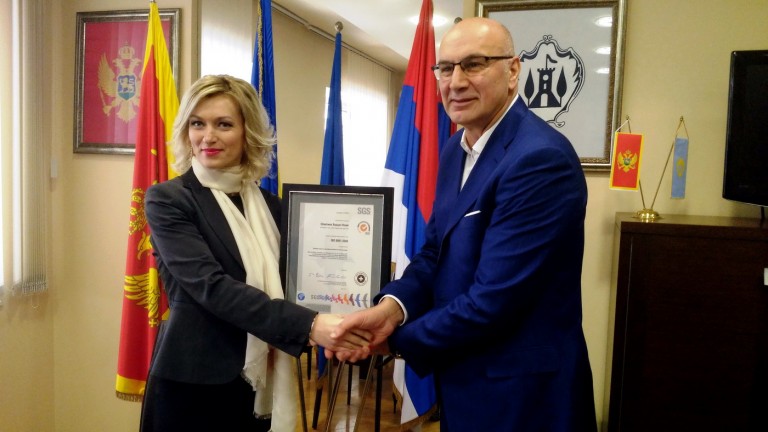 Opština Herceg Novi dobila sertifikat ISO 9001