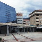 Zgrada Opštine lijevo i hotel Magnolija desno