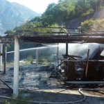 Izgorio plažni bar “Verige beach”