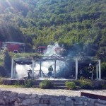 Izgorio plažni bar “Verige beach”