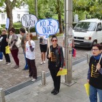 Protest aktivistkinja povodom konvencije ‘Ona je ta’