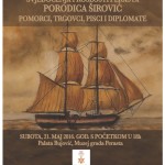 Plakat porodica Širović muzej Perast