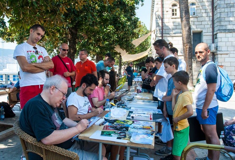 Humanitarna aukcija crteža za Ivu