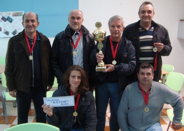 Šahisti Kotora ponovo u Premijer ligi