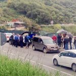 Sa protesta – foto Vuk Lajović