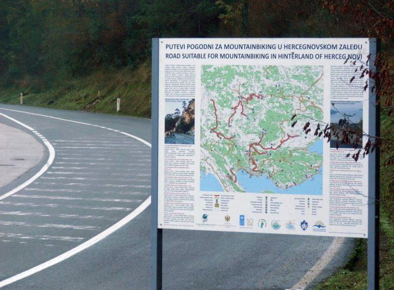 Postavljene info table koje promovišu hercegnovsko zaleđe