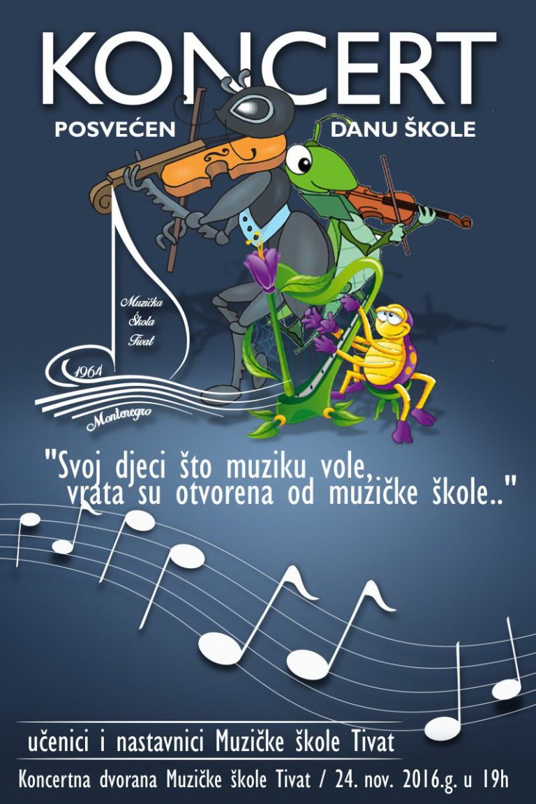 „Svoj djeci što muziku vole, vrata su otvorena od muzičke škole“
