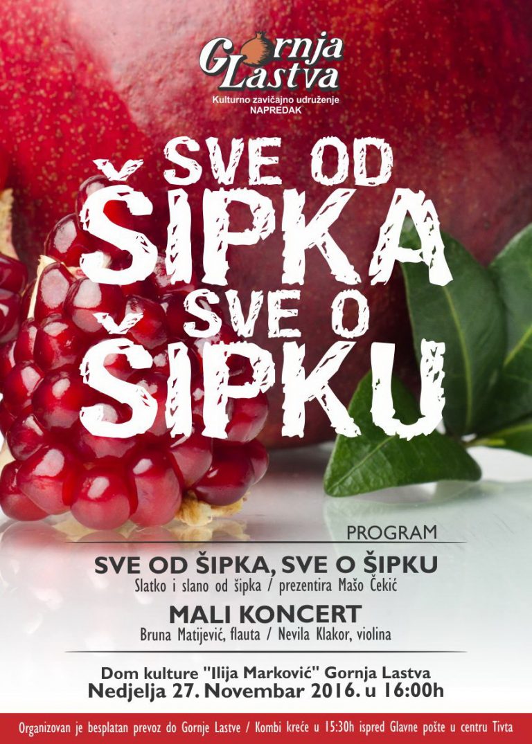 „Sve od šipka – sve o šipku“