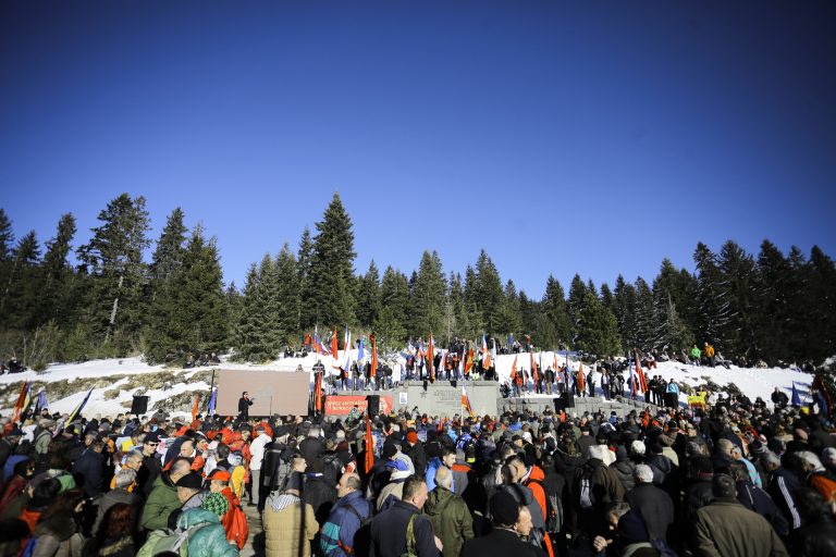 Udruženje boraca NOB-a i Antifšista iz Kotora na 75-oj godišnjici obilježavanja Igmanskog marša