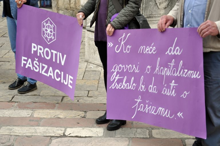 ANIMA: Upozoravamo na sve vidljivije znake fašizma u Crnoj Gori