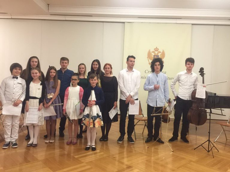 Ministarstvo kulture – prijem nagrađenih učenika i koncert