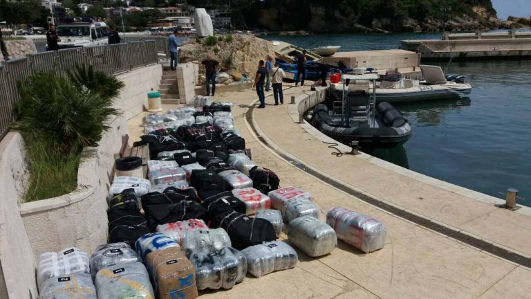 Ulcinj: Zaplijenjena 1,5 tona droge