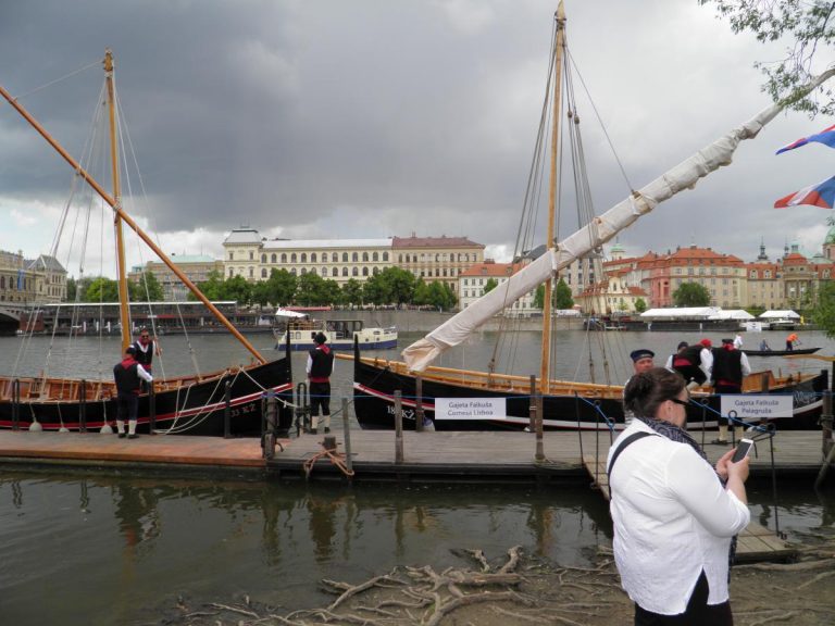 Falkuše ‘Comeza-Lisboa’ i ‘Palagruža’ zaplovile Vltavom