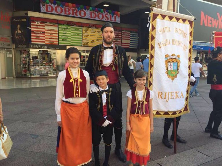 Riječka bratovština Bokeljske mornarice na proslavi zaštinika grada