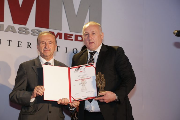 Nagrade za  “13. Jul Plantaže” – Regionalni Biznis Partner 2017.