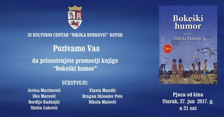 Promocija knjige “Bokeški humor”