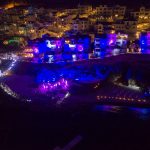 Luštica Bay by night