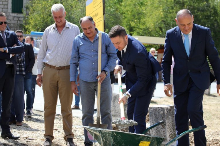 Položen kamen temeljac za izgradnju trga i pijace na Njegušima