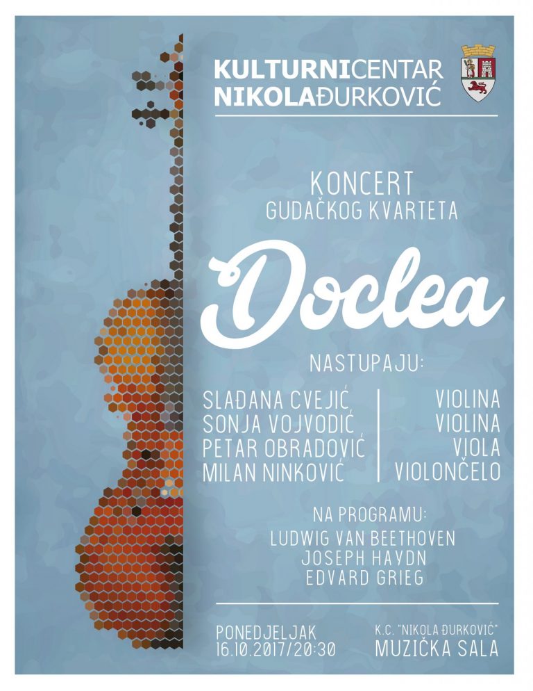 Koncert gudačkog kvarteta DOCLEA