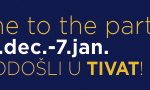 Baner doček Nove godine Tivat 2018.