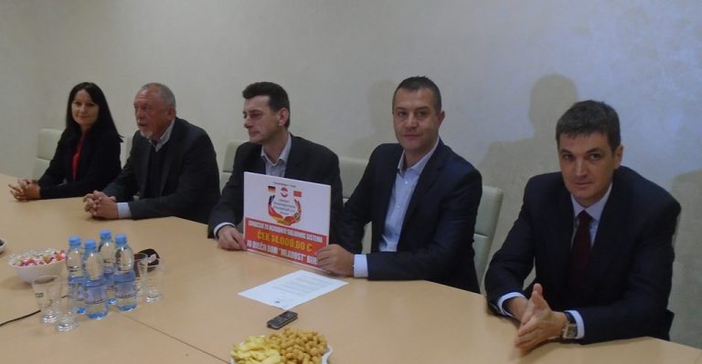 Donacija njemačko – crnogorskog prijateljstva ,,DeMonte” za solarni sistem u Dječjem domu u Bijeloj