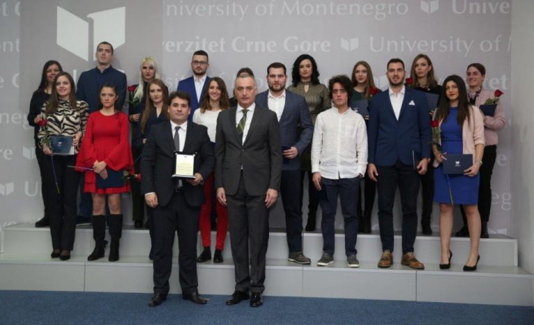 Na svečanoj sjednici Senata nagrađeni Institut za biologiju mora Kotor i najbolji studenti