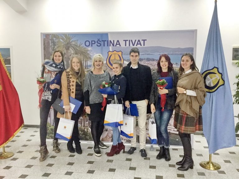 Tivat – prijem i nagrade za najbolje studente