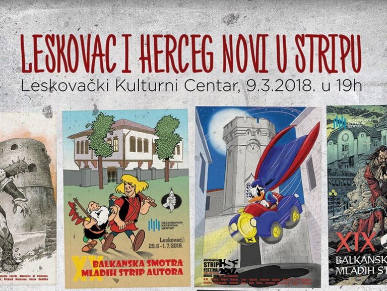 Potpisan Protokol o bratimljenju po stripu Herceg Novog i Leskovca