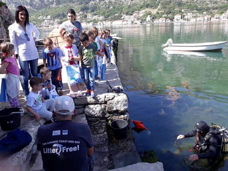 Institut za biologiju mora posjetila djeca vrtića “Radost” iz Kotora