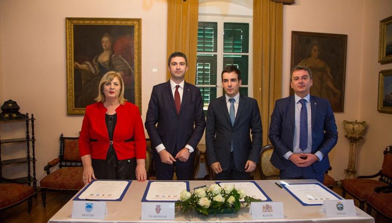 Memorandum o prijateljstvu temelj buduće saradnje – Kotor, Dubrovnik, Mostar,  Ohrid