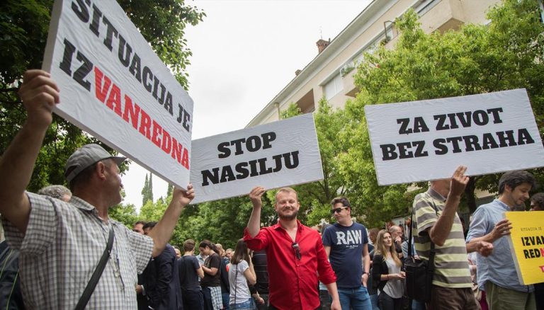 Održan protest zbog napada na novinarku Lakić