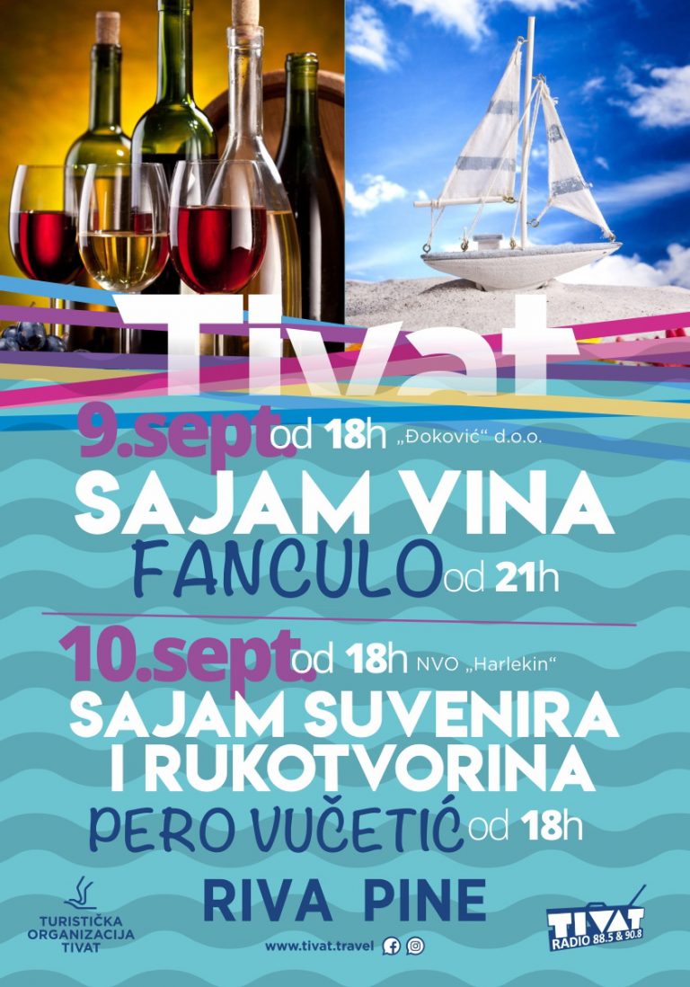 Tivat – Sajam vina i suvenira