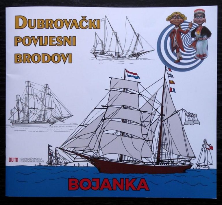 Nova edukativna bojanka Dubrovačkih muzeja o povijesnim brodovima