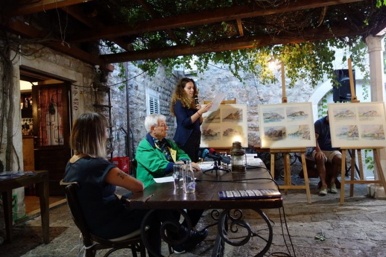 “Lament nad ostrvom Sveti Nikola” budvanskog umjetnika Slobodana Boba Slovinića