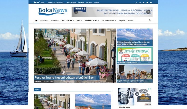 Rekli su o portalu Boka News…