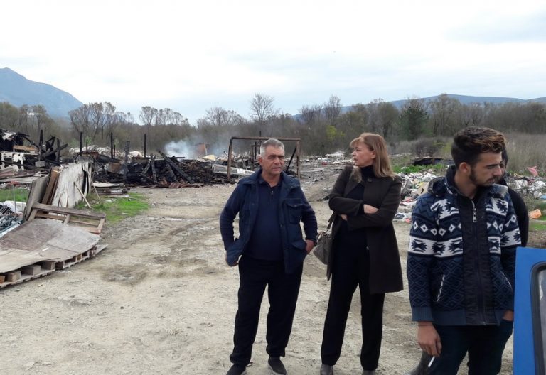 URA: Opština Kotor obezbjedila smještaj za porodice nakon požara na Lovanji