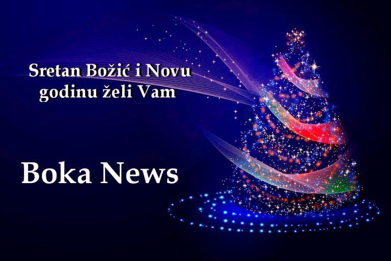Sretan Božić želi vam Boka News!