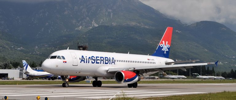 Air Serbia dobija povlašćenu avio-liniju Niš -Tivat?